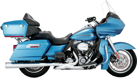 CVO SE ELECTRA GLIDE ULTRA LIMITED (2014 - 2016) hi-output chrome muffler for harley flt (1995-2016) | VANCE & HINES