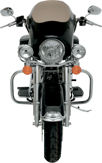 ROAD KING CLASSIC (1998 - 2013) bullet fairing with 7.5" cutout - black | MEMPHIS SHADES HD