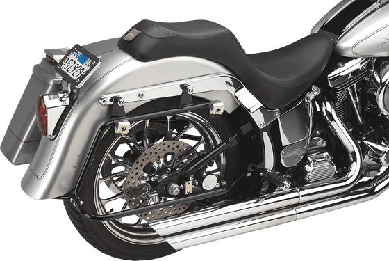 SOFTAIL NIGHT TRAIN (1999 - 2006) bagger tail black for softail | CYCLE VISIONS