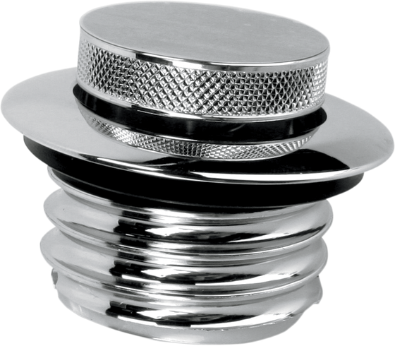 ELECTRA GLIDE STANDARD POLICE (1996 - 2009) chrome non-vented pop-up gas cap | DRAG SPECIALTIES