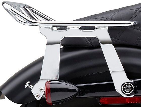 DYNA LOW RIDER (2006 - 2017) chrome wrap-around luggage rack | COBRA