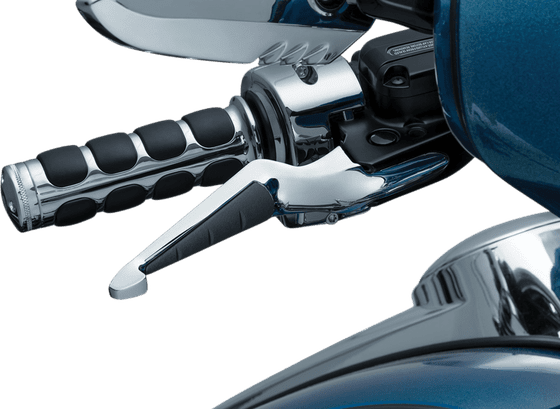 ELECTRA GLIDE STANDARD POLICE (2019 - 2020) chrome brake and clutch lever for harley davidson 2017 and up | KURYAKYN