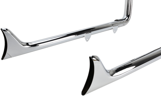 SOFTAIL BREAKOUT (2013 - 2017) chrome true dual exhaust system with 36" fishtail for harley davidson | BASSANI XHAUST