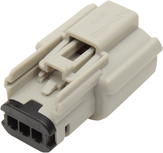 XR1200 (2008 - 2012) 3-pin female connector grey | NAMZ