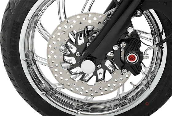 SOFTAIL BREAKOUT (2013 - 2017) front axle cap/nut cover (chrome) | DRAG SPECIALTIES