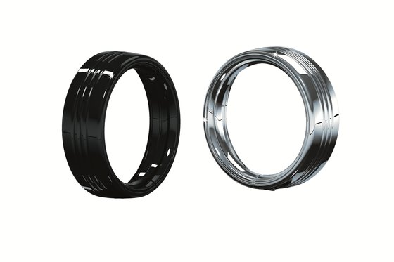 ROAD KING (1994 - 2022) 7" black headlight trim ring | KURYAKYN