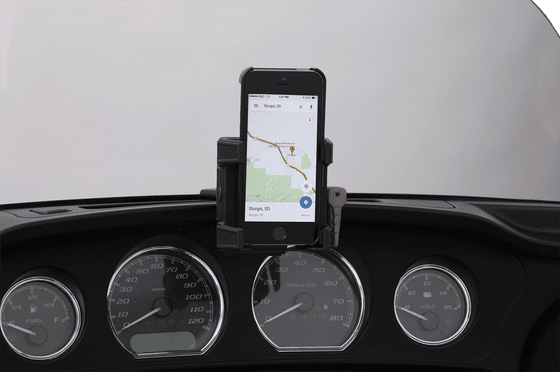 CVO SE ELECTRA GLIDE ULTRA LIMITED (2014 - 2021) smartphone/gps holder with fairing mount | CIRO