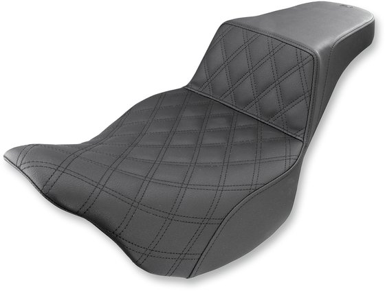 STREET GLIDE SPECIAL (2014 - 2022) step up seat - lattice stitched for harley dresser/touring | SADDLEMEN