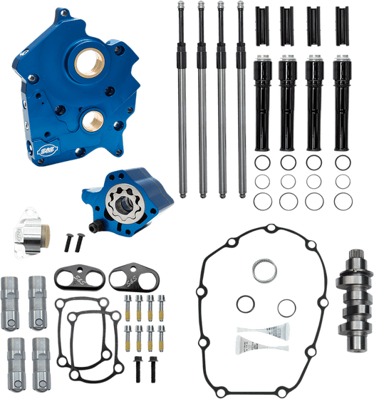 CVO STREET GLIDE (2022 - 2022) cam 475c with plate and black finish | S&S CYCLE