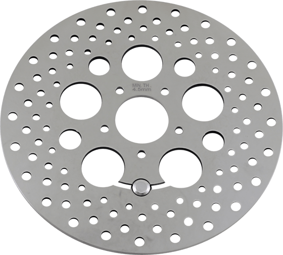 ELECTRA GLIDE STANDARD POLICE (2008 - 2009) front stainless steel brake rotor - 11.8" | DRAG SPECIALTIES