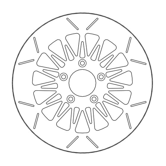 DYNA LOW RIDER (2000 - 2006) round front brake rotor | MOTO-MASTER