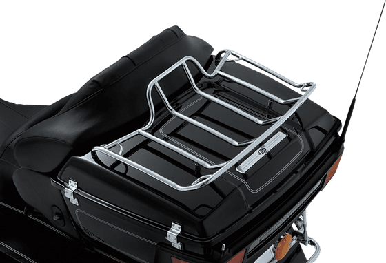 ELECTRA GLIDE ULTRA LIMITED LOW (2017 - 2022) chrome tour pak luggage rack | KURYAKYN