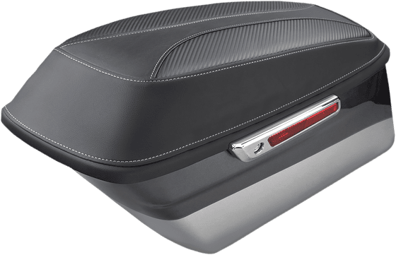 ULTRA CLASSIC ELECTRA GLIDE LOW (2015 - 2016) domitor saddlebag cover in black/grey | SADDLEMEN