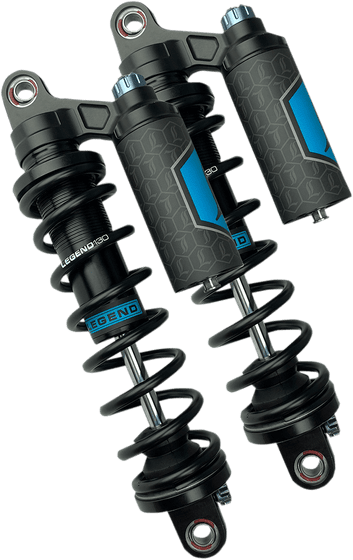 CVO FAT BOB (2009 - 2010) revo-arc pb 14 shocks with springs | LEGEND SUSPENSION