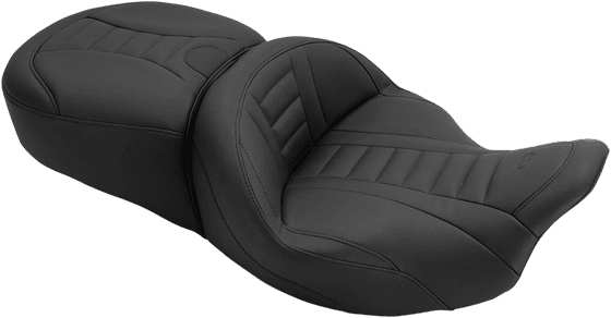 SCREAMIN EAGLE ROAD KING CVO (2008 - 2014) deluxe touring 2-up seat | MUSTANG