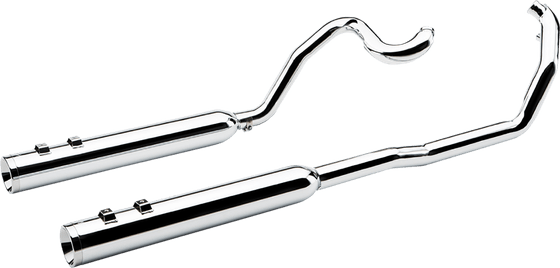 STREET GLIDE (2006 - 2006) chrome true dual headpipes for fl 1995-2006 | COBRA