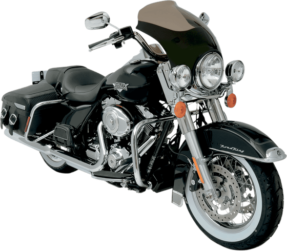 ROAD KING (1994 - 2022) bullet fairing with 7.5" cutout - black | MEMPHIS SHADES HD