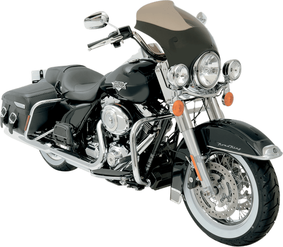 ROAD KING (1994 - 2022) bullet fairing with 7.5" cutout - black | MEMPHIS SHADES HD