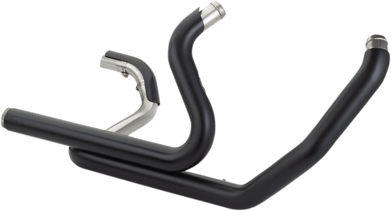 STREET GLIDE (2017 - 2022) black dual header system for milwaukee m8 (2017-2019) | S&S CYCLE