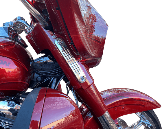 ROAD KING CLASSIC (1998 - 2019) chrome license plate frame with dynamic led strip | CUSTOM DYNAMICS