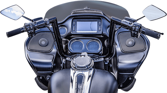 ROAD GLIDE CUSTOM (2015 - 2022) black 12" handlebar | KHROME WERKS