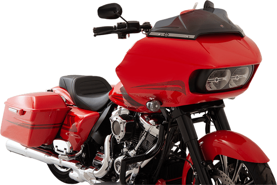 ROAD GLIDE SPECIAL (2015 - 2022) sport flare windshield - dark smoke | KLOCK WERKS