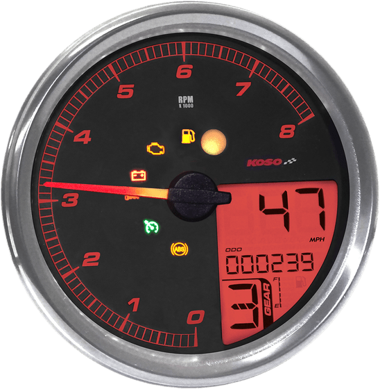 SOFTAIL BLACKLINE (2011 - 2013) multi meter | KOSO NORTH AMERICA