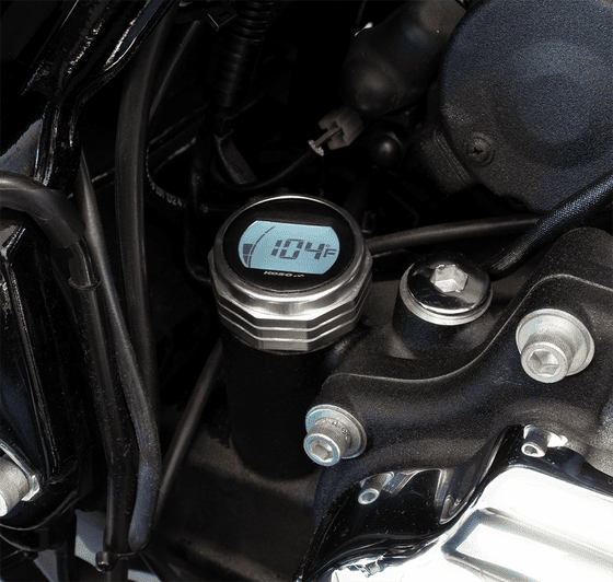 TRI GLIDE ULTRA CLASSIC/CVO (2017 - 2020) silver oil dipstick gauge | KOSO NORTH AMERICA