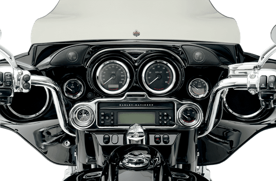 ELECTRA GLIDE CLASSIC (2000 - 2013) 3" chrome gauge bezel | DRAG SPECIALTIES