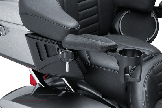 ULTRA CLASSIC ELECTA GLIDE (2014 - 2019) black passenger armrests for 2014+ harley davidson flh models | KURYAKYN