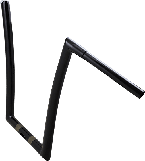 ROAD GLIDE CUSTOM (2015 - 2022) 17" gloss black ape hanger handlebar | TODD'S CYCLE