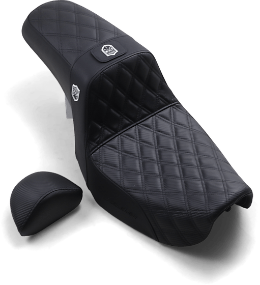 DYNA STREET BOB/SPECIAL (2007 - 2017) sdc performance grip seat with lumbar support | SADDLEMEN