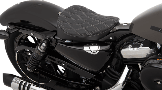 SPORTSTER 1200 CUSTOM (2010 - 2020) solo bobber seat for harley sportster xl | DRAG SPECIALTIES SEATS