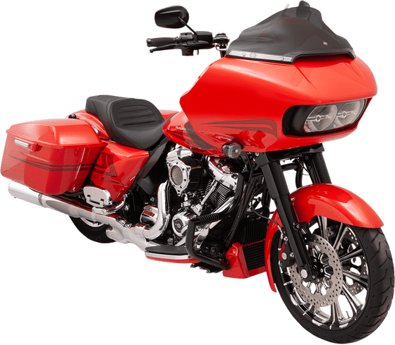 ROAD GLIDE LIMITED CLASSIC (2020 - 2022) sport flare 9" road dark smoke windshield | KLOCK WERKS