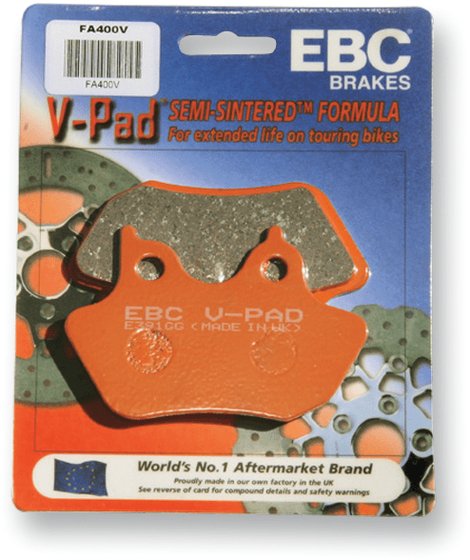 LOW GLIDE/FXR SPORT/FXR SPORT CONVERTIBLE (1982 - 1987) british made semi-sintered v-pads | EBC