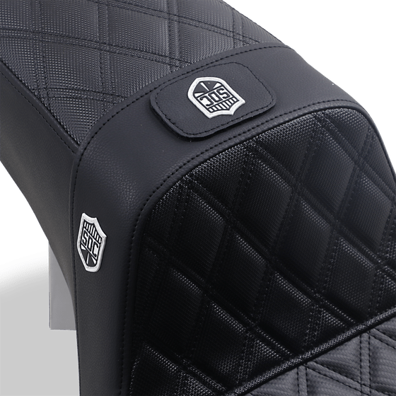 DYNA LOW RIDER (2007 - 2017) sdc performance grip seat with lumbar support | SADDLEMEN