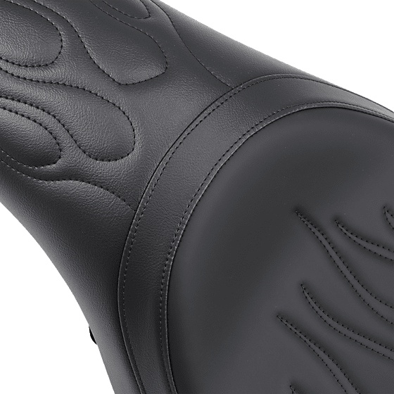 SPORTSTER FORTY-EIGHT (2010 - 2022) predator full length rear seat | DRAG SPECIALTIES SEATS