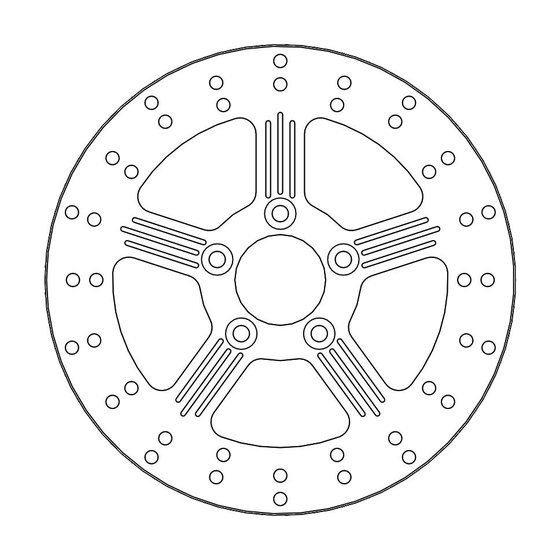 SOFTAIL CUSTOM (1987 - 2010) moto-master harley adrian brakedisc ø292 (10.2mm holes) | MOTO-MASTER