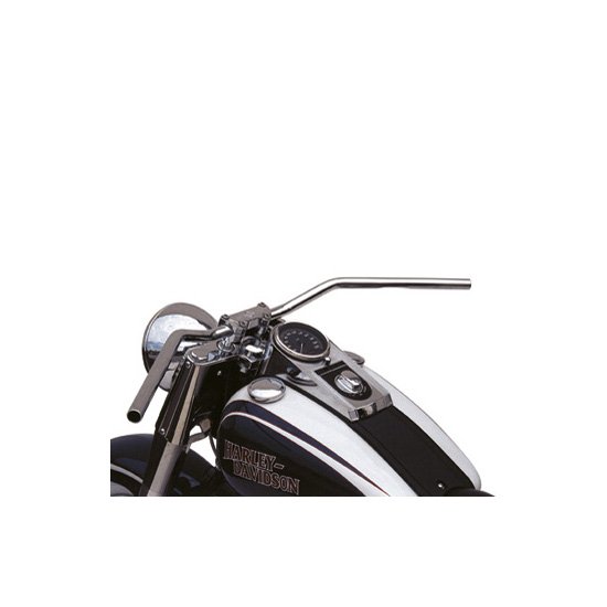 DYNA LOW RIDER (1993 - 2008) long chrome handlebar with cable openings | TRW