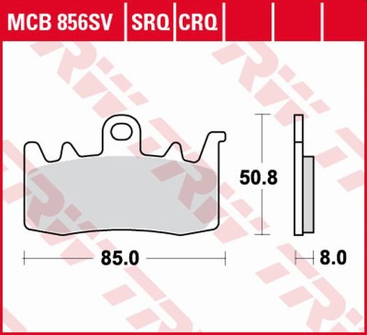 LIVEWIRE (2019 - 2022) sintered metal front brake pads | TRW