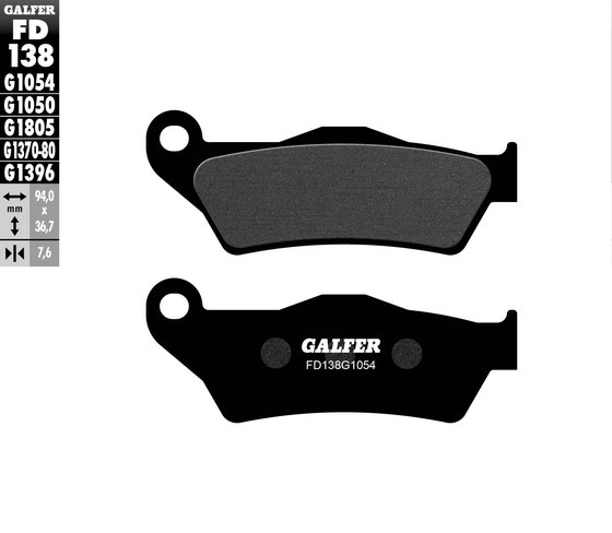 XG750 STREET (2015 - 2015) semi-metal brake pad | GALFER