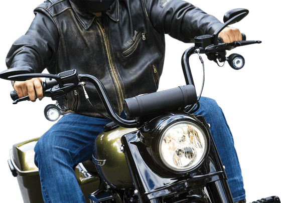 ROAD KING CLASSIC (2017 - 2019) harley touring paleidimo svirtelės (juodos) | KURYAKYN