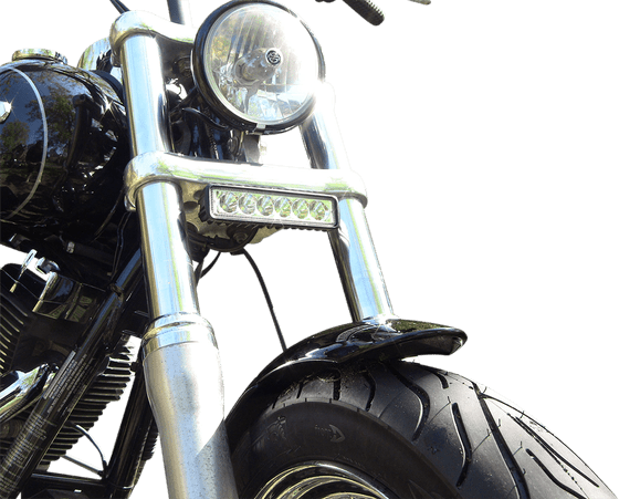 SOFTAIL FAT BOY (2001 - 2017) balta led šviesos baras | CUSTOM DYNAMICS