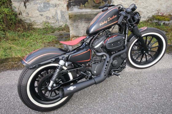 SPORTSTER 883 CUSTOM (2004 - 2010) rr sparnas original raw xl | CULT WERK