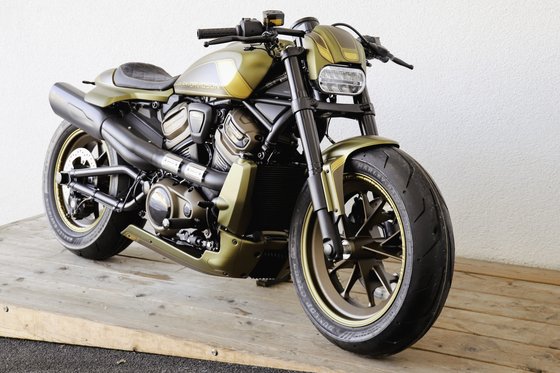 SPORTSTER S (2021 - 2022) priekinės pakabos posūkio signalo laikiklis | CULT WERK