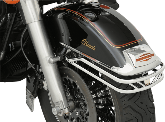 CVO ROAD GLIDE SCREAMIN EAGLE/ULTRA (2000 - 2013) chromuotas priekinio sparno bėgelis, skirtas turistiniams modeliams | DRAG SPECIALTIES