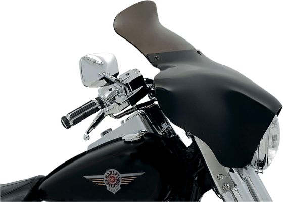 SOFTAIL LOW RIDER (2018 - 2021) 9 colių dūmų priekinio stiklo spoileris | MEMPHIS SHADES HD