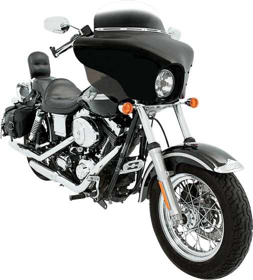 SPORTSTER 883 LOW (2005 - 2019) aptakų vėjo deflektoriai - juodi | MEMPHIS SHADES HD