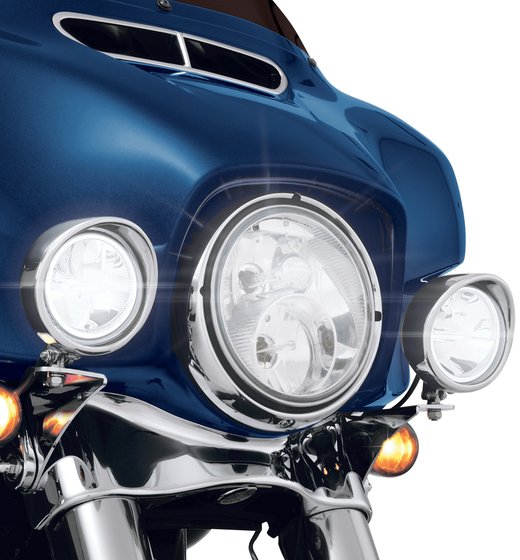 ROAD KING CLASSIC (1998 - 2019) tolimųjų šviesų žibintai flh | SHOW CHROME