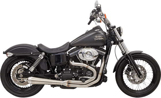 DYNA WIDE GLIDE (2010 - 2017) road rage 3 nerūdijančio plieno išmetimo sistema | BASSANI XHAUST